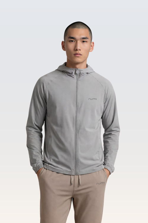 MU StarAir Jacket + Hoodie - Pebble