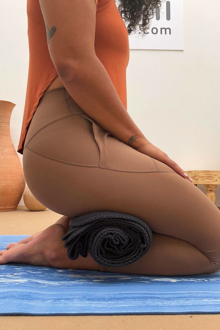Rumi Earth - Cotton Blanket - Graphite - RU - CBT - GE - 6080 - Yoga Props