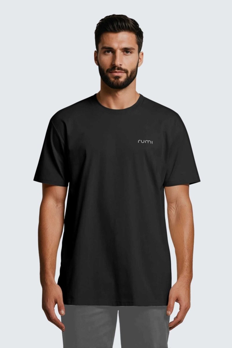 Rumi Earth - M Moon Tee - Black - R521500BKP - Tops