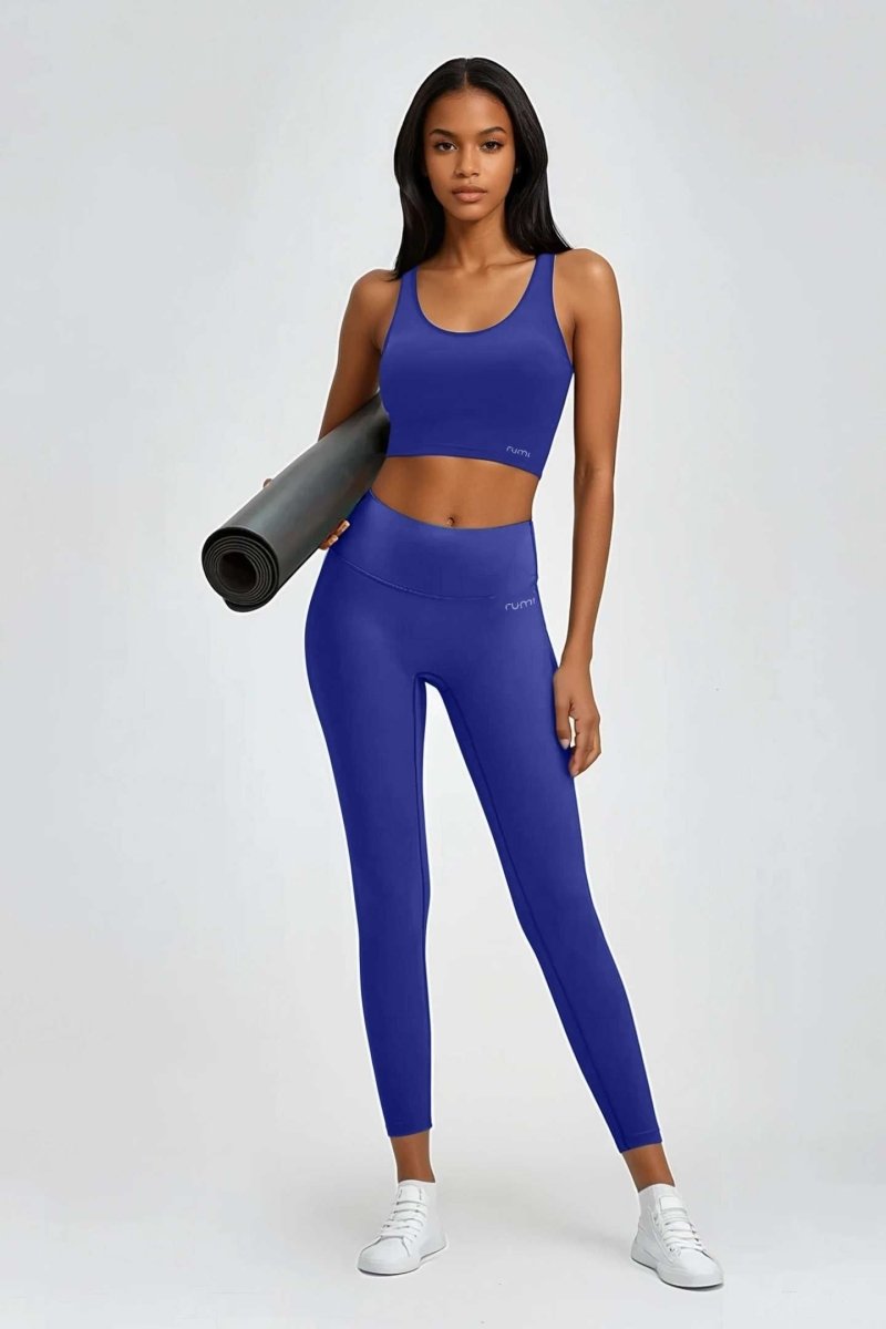 Rumi Earth - W SunSoft Tank Bra - Cobalt - R137440CTP - Bras