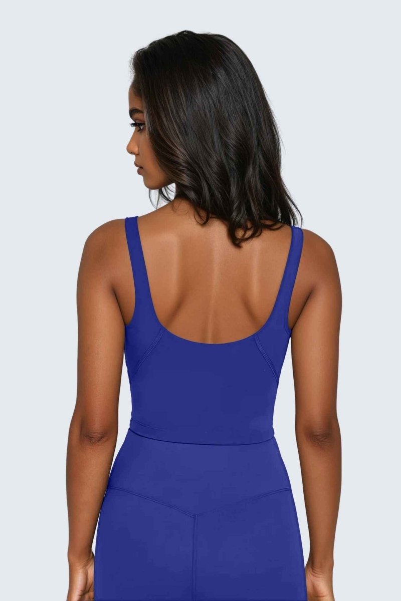 Rumi Earth - W SunSoft Tank Bra - Cobalt - R137440CTP - Bras