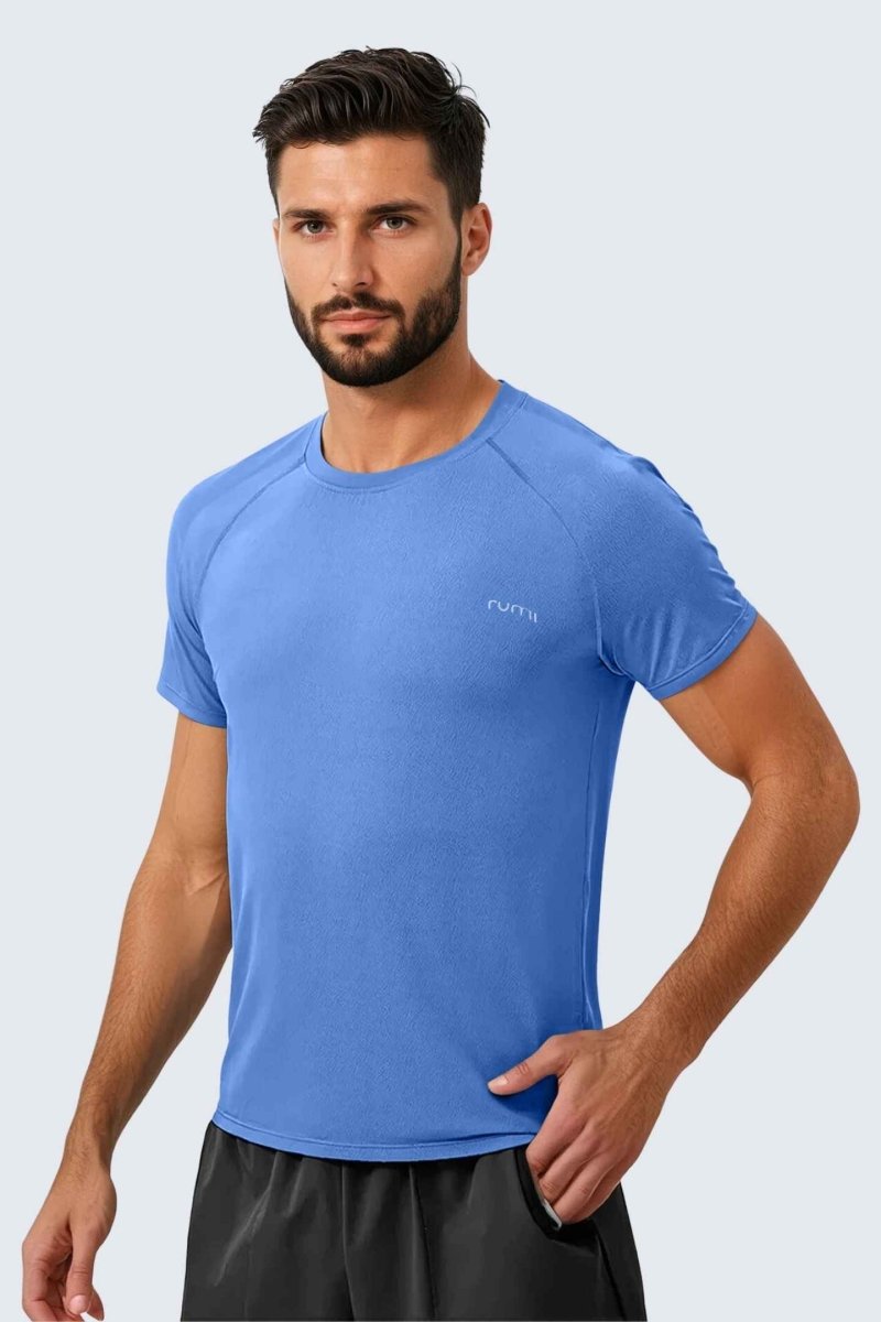 Rumi Earth - WU Sun Fit Tee Terra - Ocean - R521221ONP - 