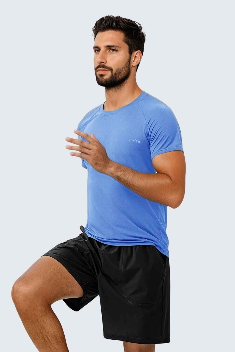 Rumi Earth - WU Sun Fit Tee Terra - Ocean - R521221ONP - 