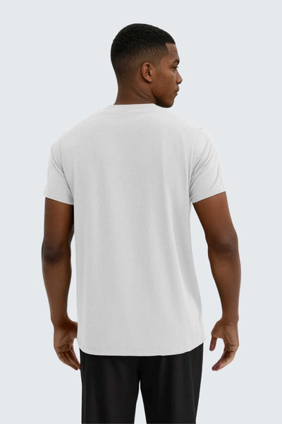 Rumi Earth - WU Sun Fit Tee Waffle - Snow - R521220SWP - 