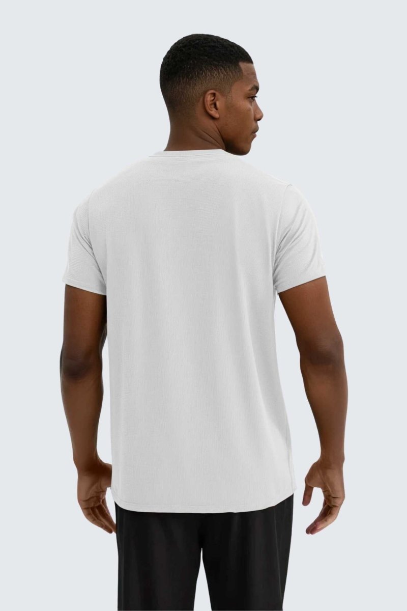 Rumi Earth - WU Sun Fit Tee Waffle - Snow - R521220SWP - 